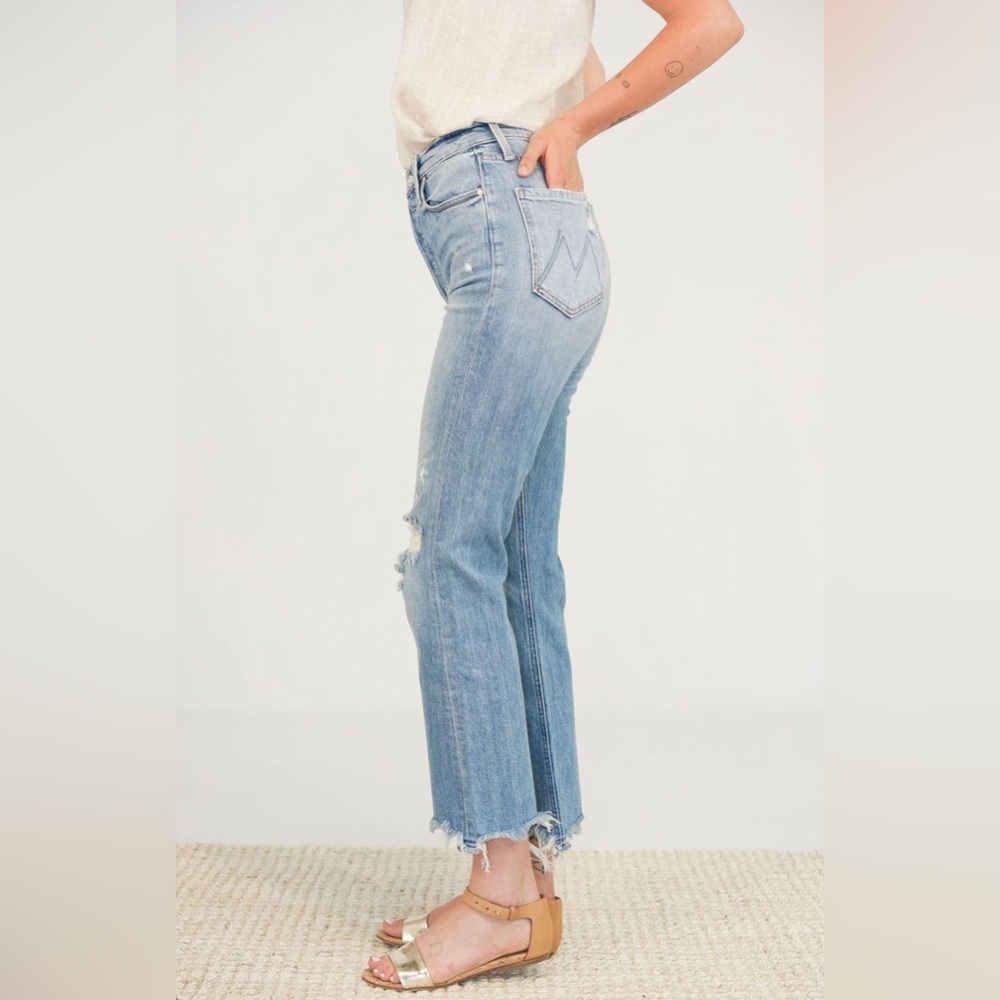 NWT Mother Superior The Tripper Ankle Jeans Misbeliever Wash Sold Out - Picture 4 of 15